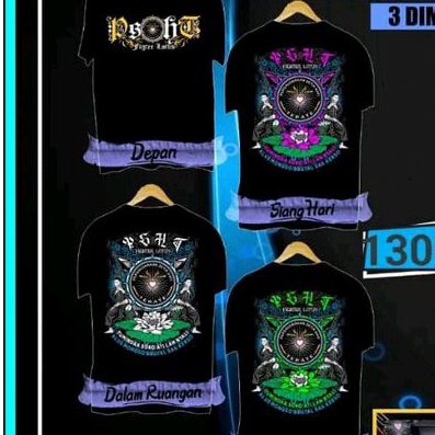 Kaos psht potopia 3 dimensi
