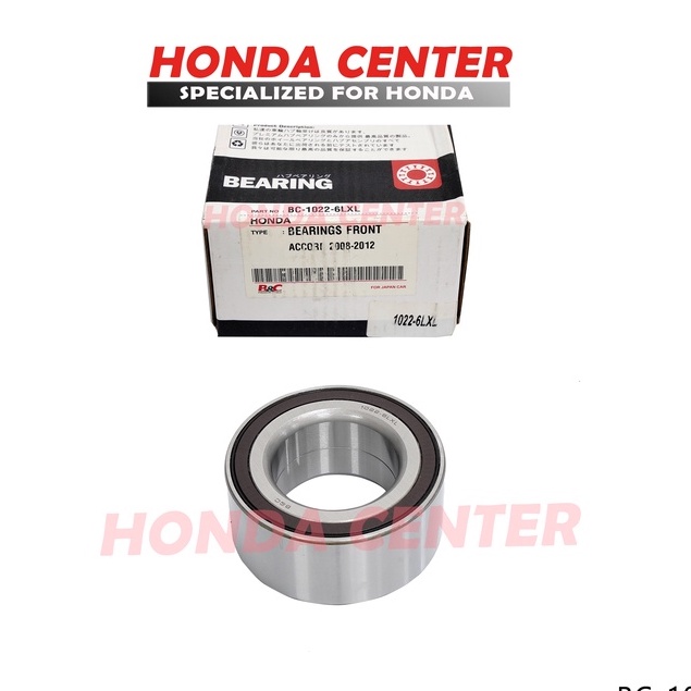 bearing laher lahar roda depan accord cp2 2008 2009 2010 2011 2012