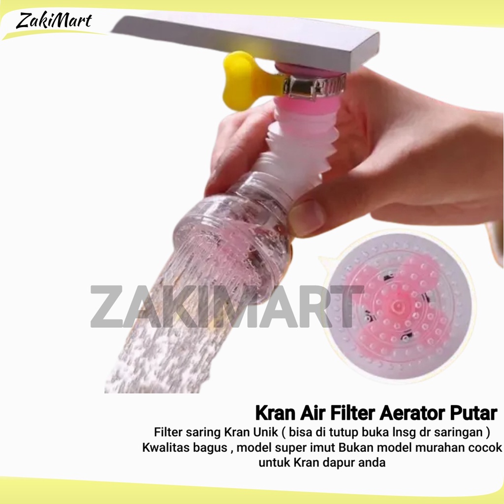 Sambungan Kean Flexible Gen 2 Filter Kran Air Plus Batu Penjernih