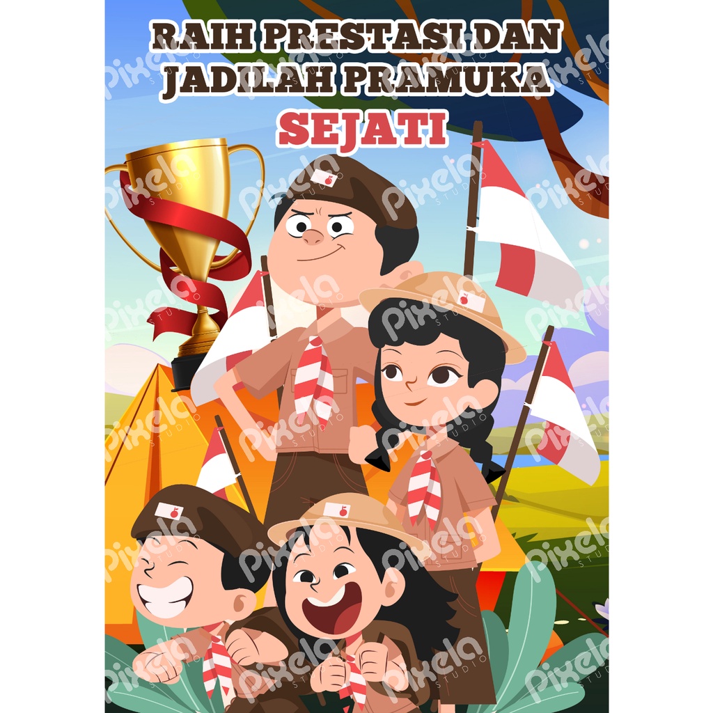 JASA DESAIN GAMBAR POSTER INFOGRAFIS ILMIAH (COCOK UNTUK TUGAS KULIAH, AKREDITASI, LAPORAN, PRESENTASI) SOFTCOPY EMAIL pixela studio