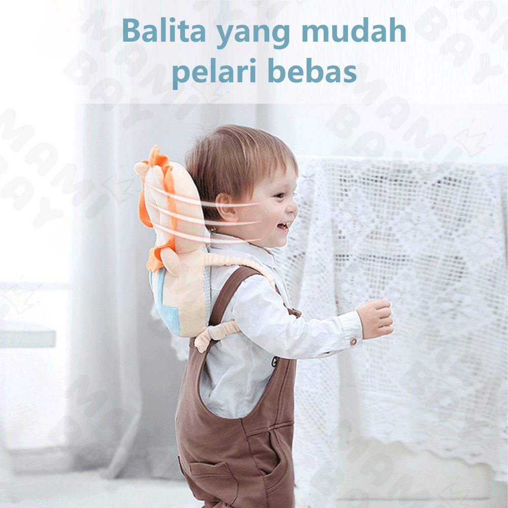 Mamibayi Bantal Pelindung Kepala Bayi Anti Jatuh Baby Head Protector Bantal Belajar Jalan Baby