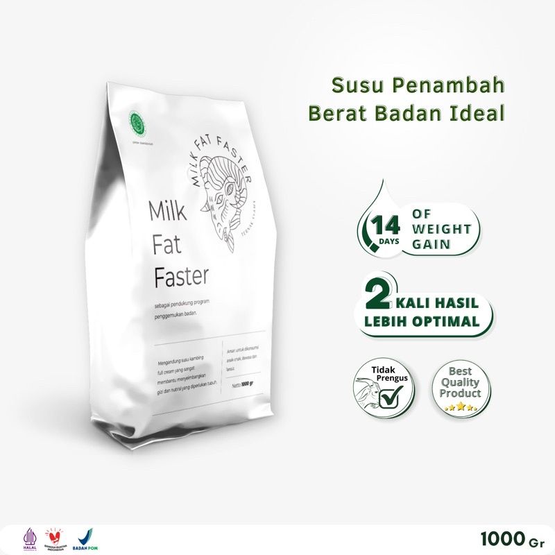 premium susu penambah berat badan varian kambing 1000 gram /1 kgterlaris terbaru terviral