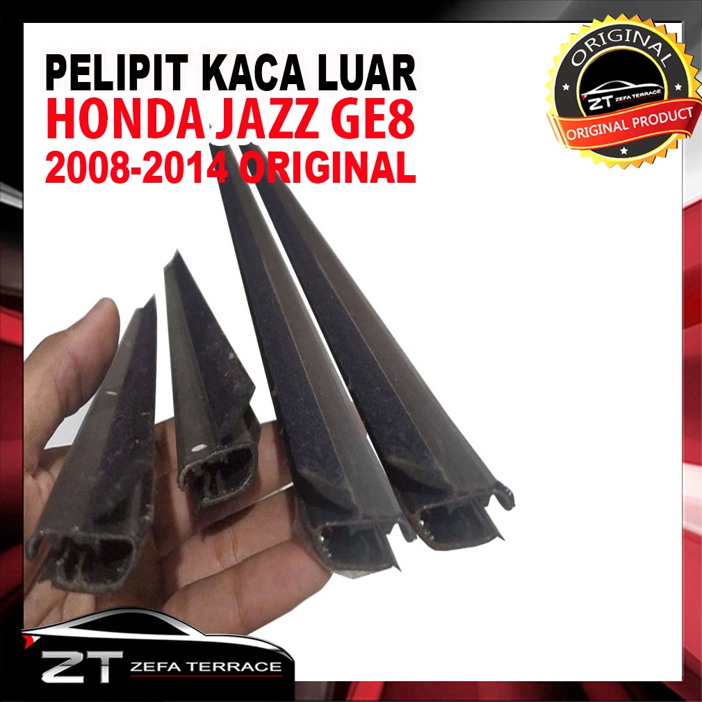 Original Pelipit Karet Kaca Luar Honda Jazz 2008-2014 (Ge8)