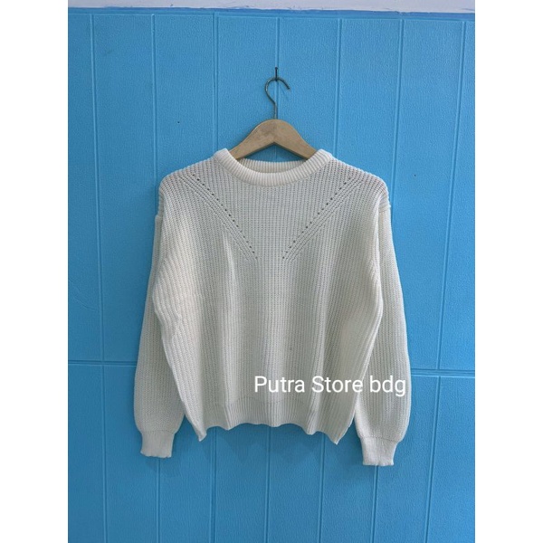 CESIE SWEATER RAJUT SIDO BOLONG PREMIUM