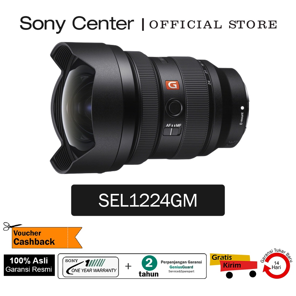 SONY FE 12-24 mm F2.8 GM / Lensa Sony ultra-wide G Master / Lensa G Master Lens / Lensa Sony Ultra l