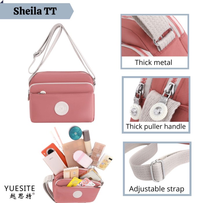 Korting Yuesite Sheila Small Crossbody Bag Tas Selempang Kecil Wanita Cewe