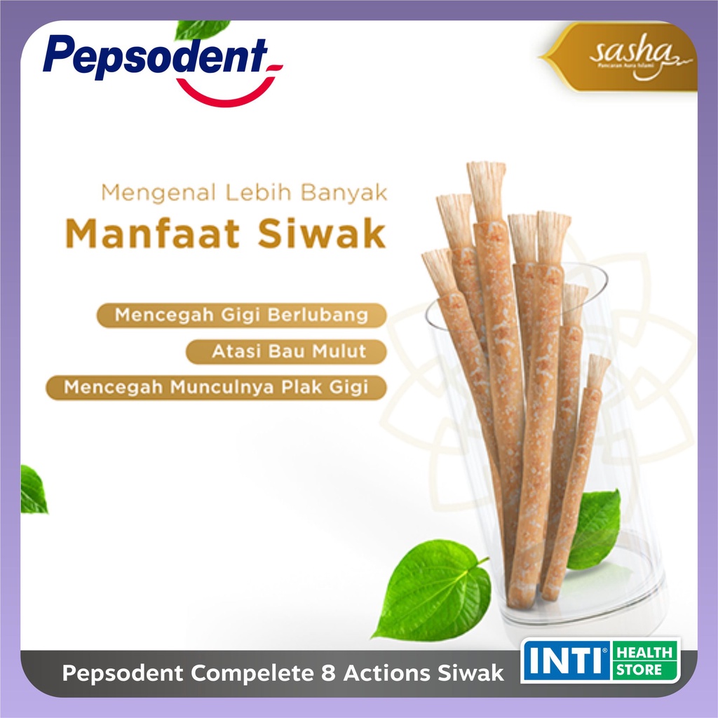 Pepsodent | Pasta Gigi Siwak Complete Action 150gr | Pasta Gigi Siwak - 150G + 25G