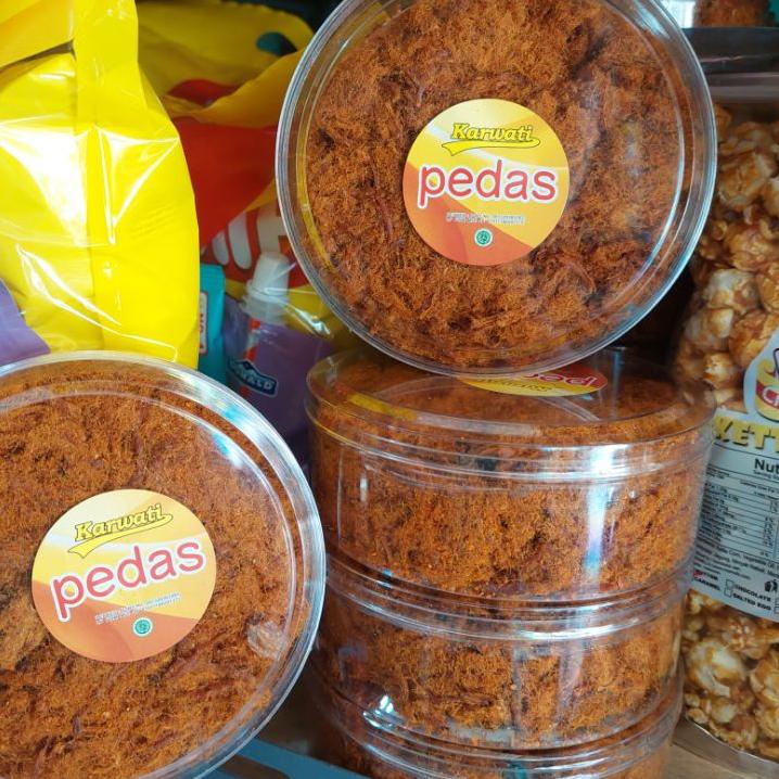 

45G✦ ABON AYAM KARWATI +- 135gr PACKING TOPLES ALMA.SNACK Terkini