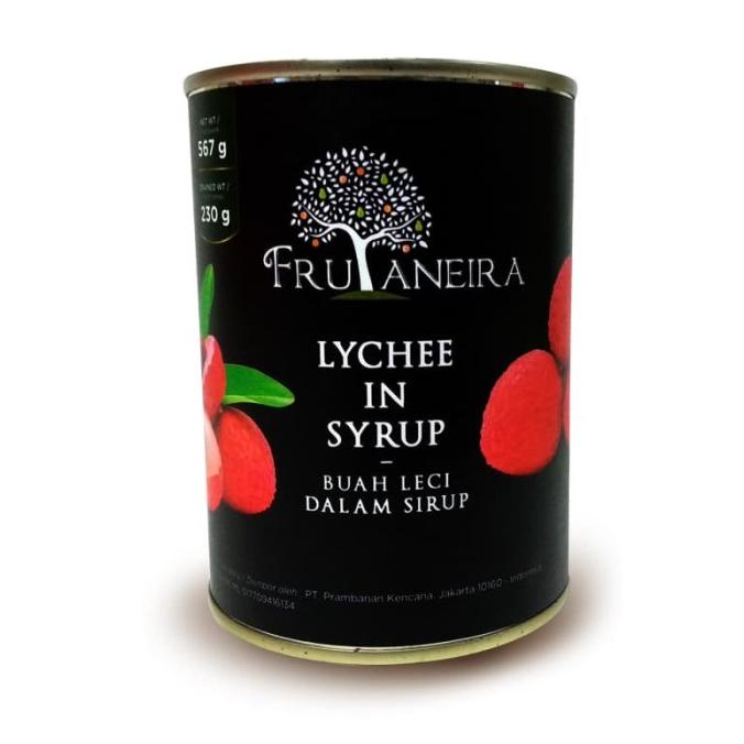 

FRUTANEIRA LYCHEE IN SYRUP 567 GRAM LECI KALENG