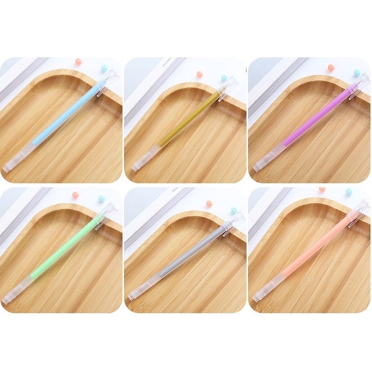 12pcs Pena Pen Pulpen Gel Warna Warni OSM-ST0082