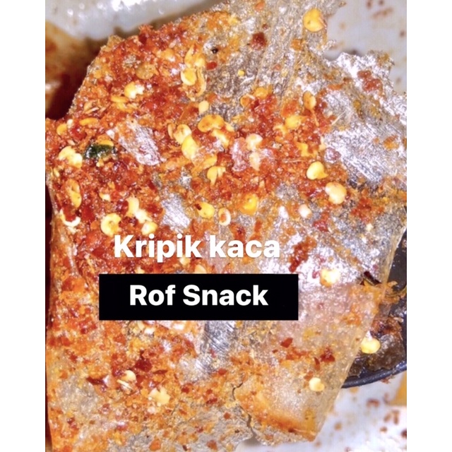 

100 GRAM KRIPIK KACA KRIPCA ORIGINAL KRIPCA PEDAS CABE HIJAU KRIPCA PEDAS CABE MERAH-CEMILAN RENYAH MAKANAN RINGAN