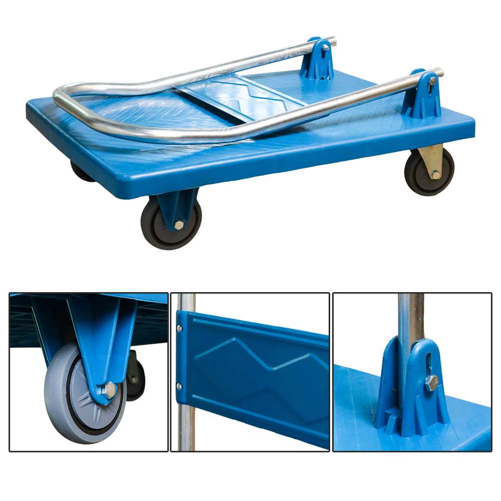 DLPO Troli Barang Lipat Trolley Folding Cart Silent Portable - DP303 ( Mughnii )