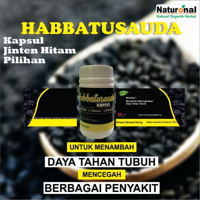Habbatusauda/Kapsul Habbatusauda/