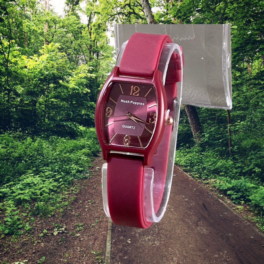 Jam Tangan Wanita Korea Fashion Strap Rubber HP-77