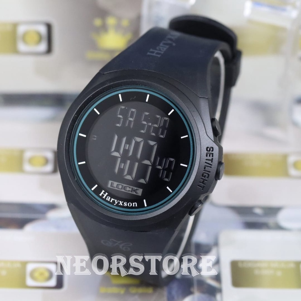 Jam Tangan Pria Digital HX2028 Anti Air