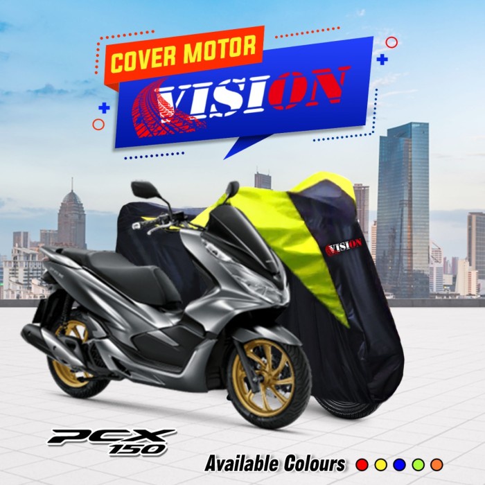 COVER SARUNG PENUTUP MOTOR BEAT VESPA MIO SCOOPY VISION SILVER MURAH