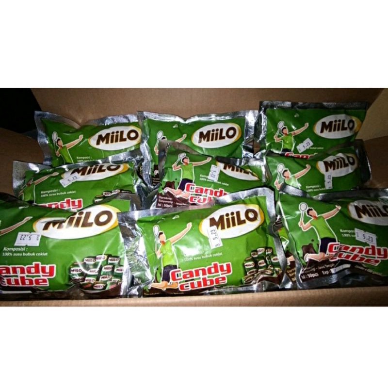 

MIILO CUBE 1karton | MIILO CUBE lokal 40pcs | PERMEN MILO