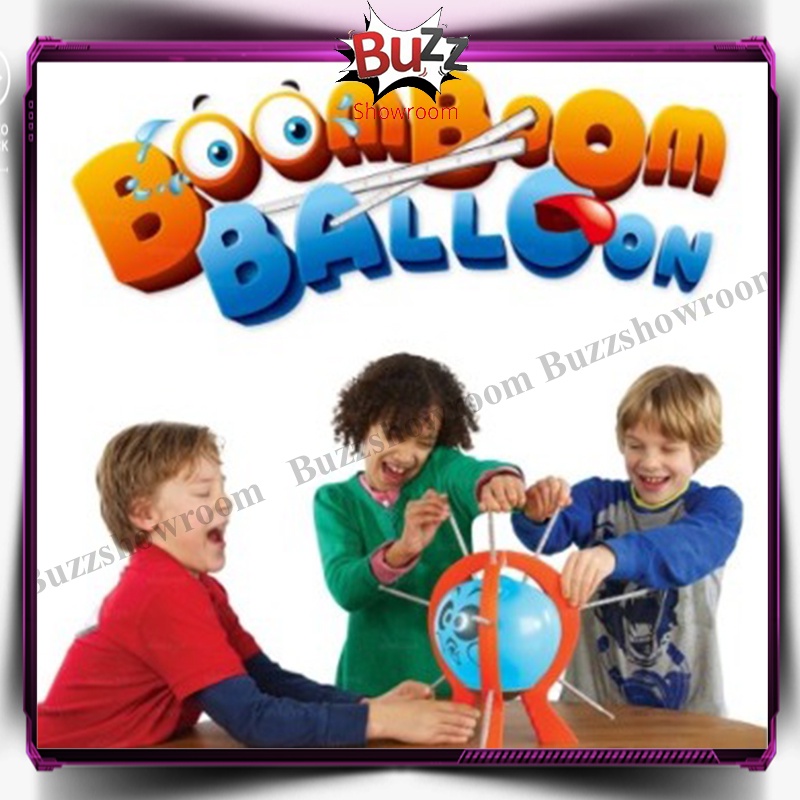 Boom Boom Balloon Challenge Game Don't Blow It Mainan Anak Dont Balon Blast Box