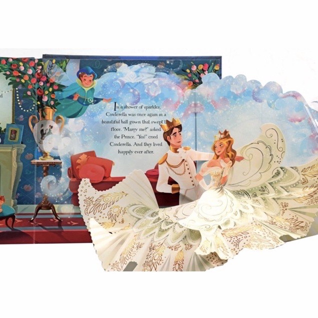 USBORNE POP UP BOOK CINDERELLA - BUKU EDUKASI IMPOR CHILDREN ANAK