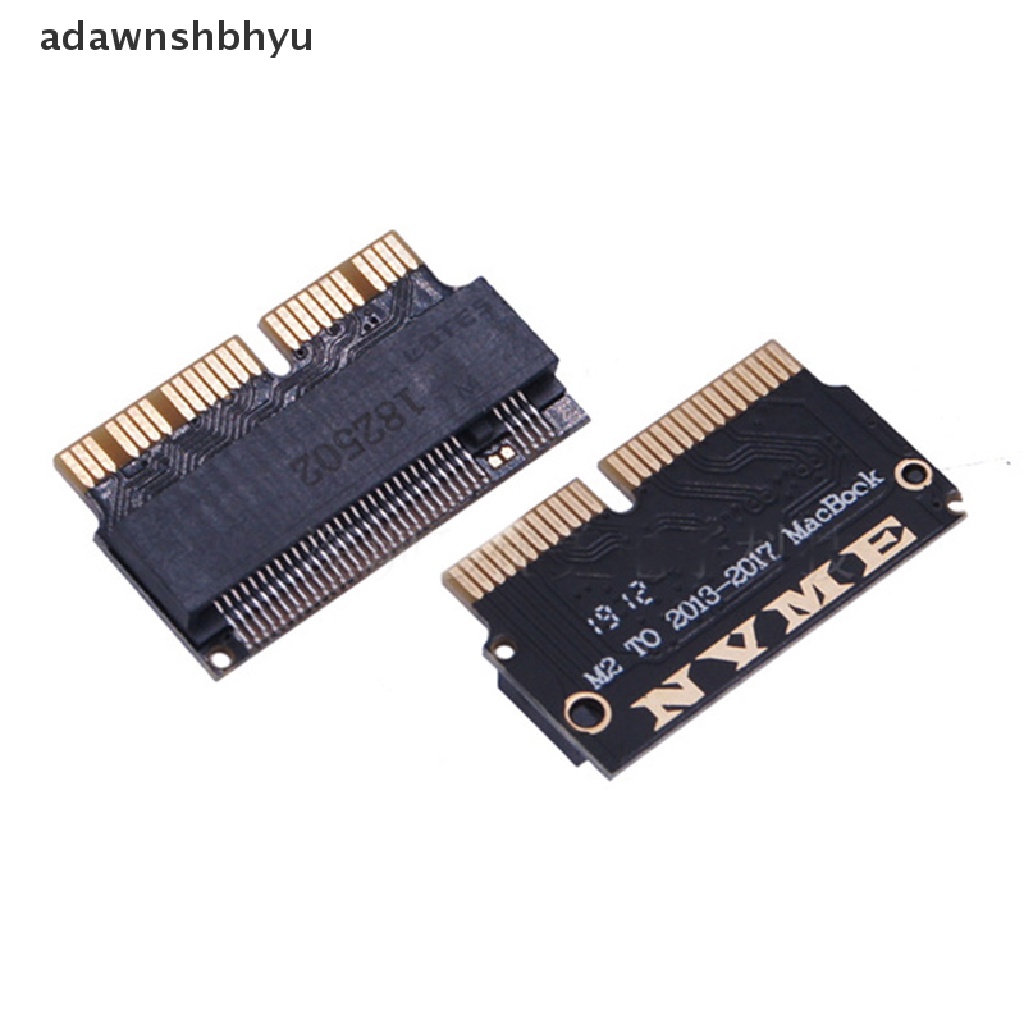 Adawnshbhyu M2 SSD Adapter NVME Untuk MacBook AIR A1465 A1466 MacBook Pro A1398 A1502 ID