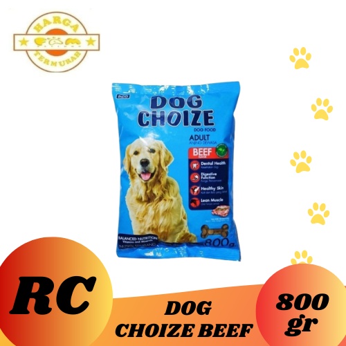 Makanan Anjing Dog Choize 800Gr FRESH PACK - Dog Food / Adult Beef