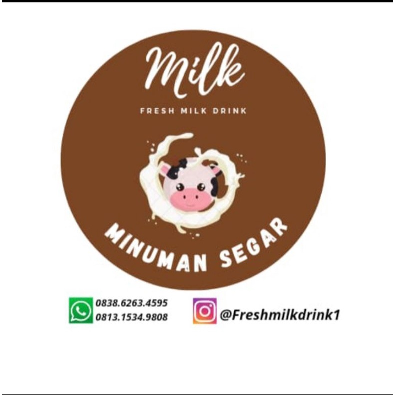 

munuman segar (fresh milk drink)