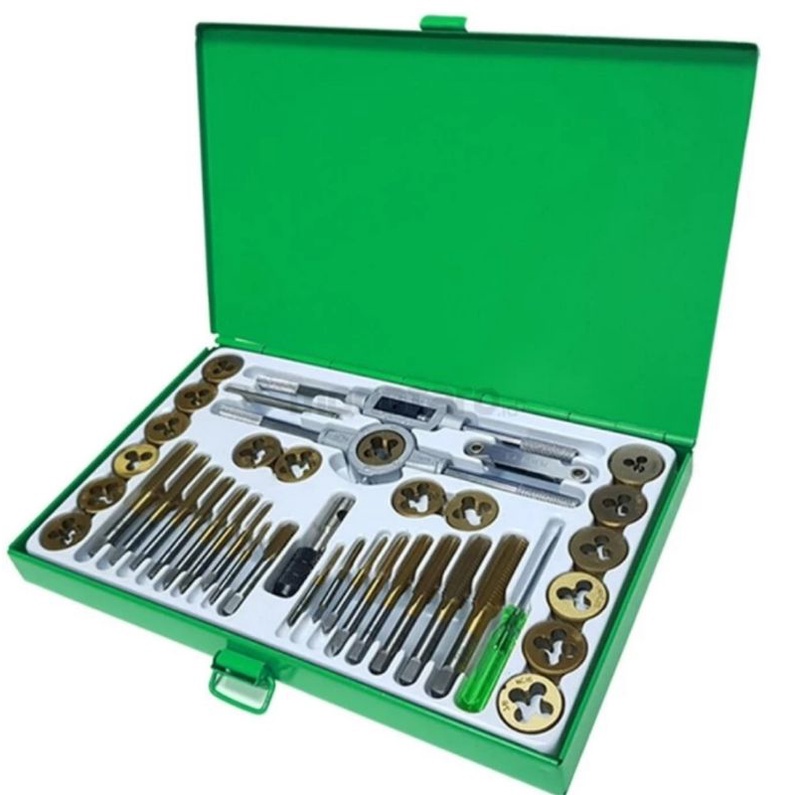 hand tap set tekiro (40pc) tap and die set/ hand tap senai set tekiro 40pc