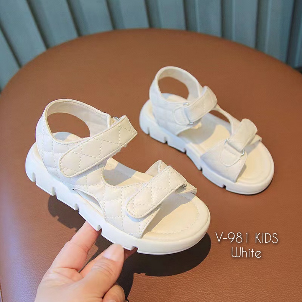 Sendal Tali anak import kekinian fashion korea kode V-983 V-981