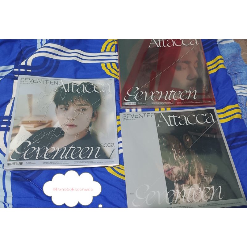 [READY STOCK] SEVENTEEN 9th Mini Album ‘Attaca’ Unsealed Album Only