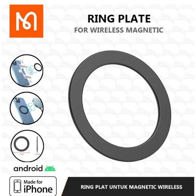 MCDODO MAGSAFE RING PLATE ADAPTER WIRELESS CHARGER iPhone 11 XR X 13