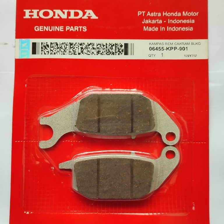 KAMPAS REM CAKRAM BELAKANG HONDA SUPRA X 06455-KPP-901