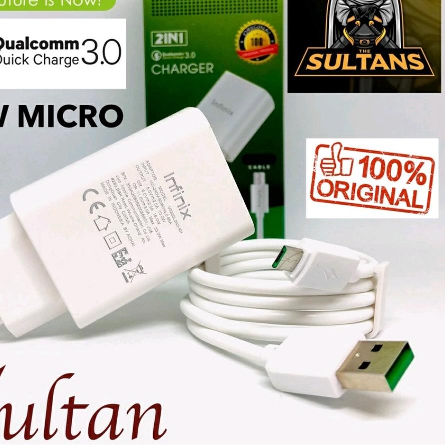 Terlaris CHASAN INFINIX - TRAVEL CHARGER INFINIT QUALCOMM 3.0 33W FAST CHARGING - BENUA CELL