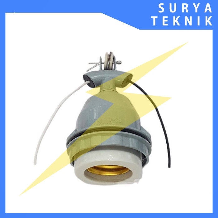 Fitting Lampu Jumbo Keramik E40 / Fitting Lampu Jalan Jumbo / Fitting Lampu E40 Lampu Mercury