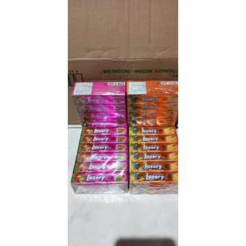 

Permen Lazery Stick Jeruk/Strawberry 24 Stick