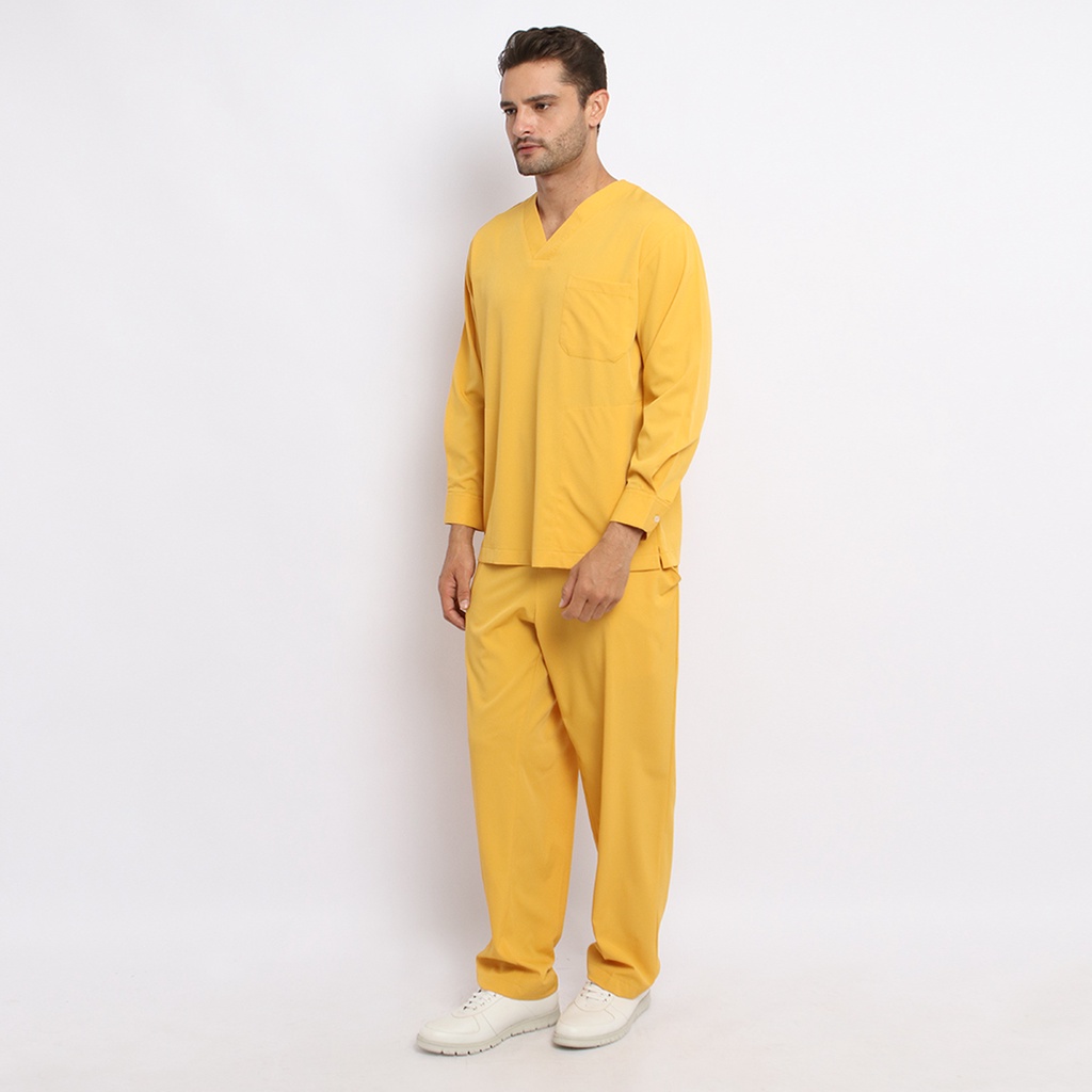 Baju Jaga VLS Scrubs on Call Stretchy Lengan Panjang