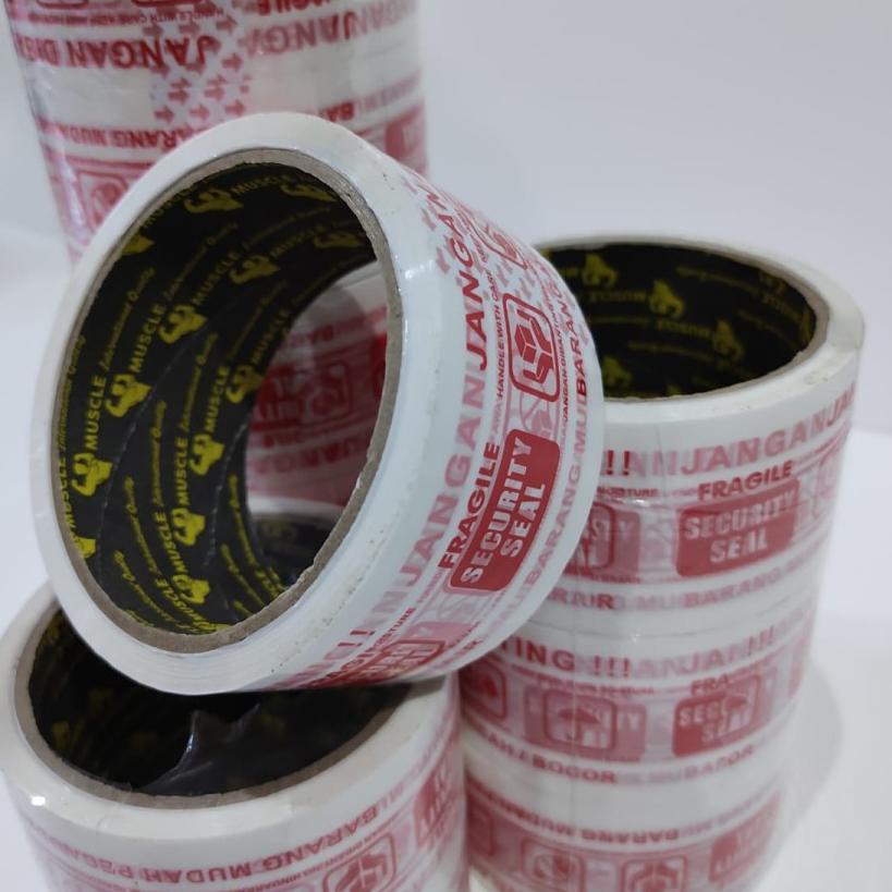 

ㅙ PACKING LAKBAN FRAGILE ISOLASI LEM SELOTIP WARNA MERAH TAPE ONLINE SET KARGO EKSPEDISI PECAH BELAH ▲
