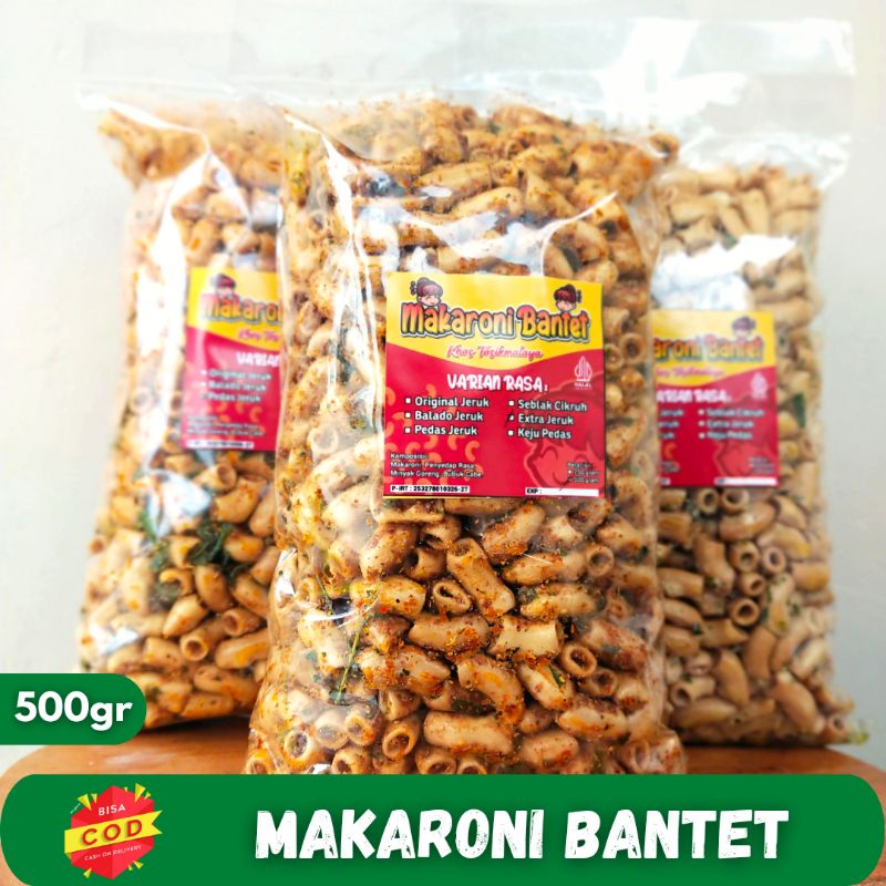 

Makaroni Bantet (Belinya diBantettari) 500gr Khas Kumpi