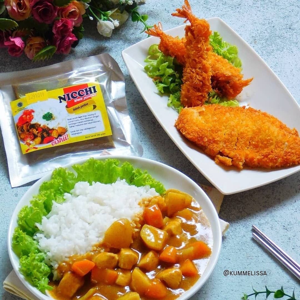 

Nicchi - nichi bumbu kare / kari / curry Jepang masak instan halal - Japanese / japan curry