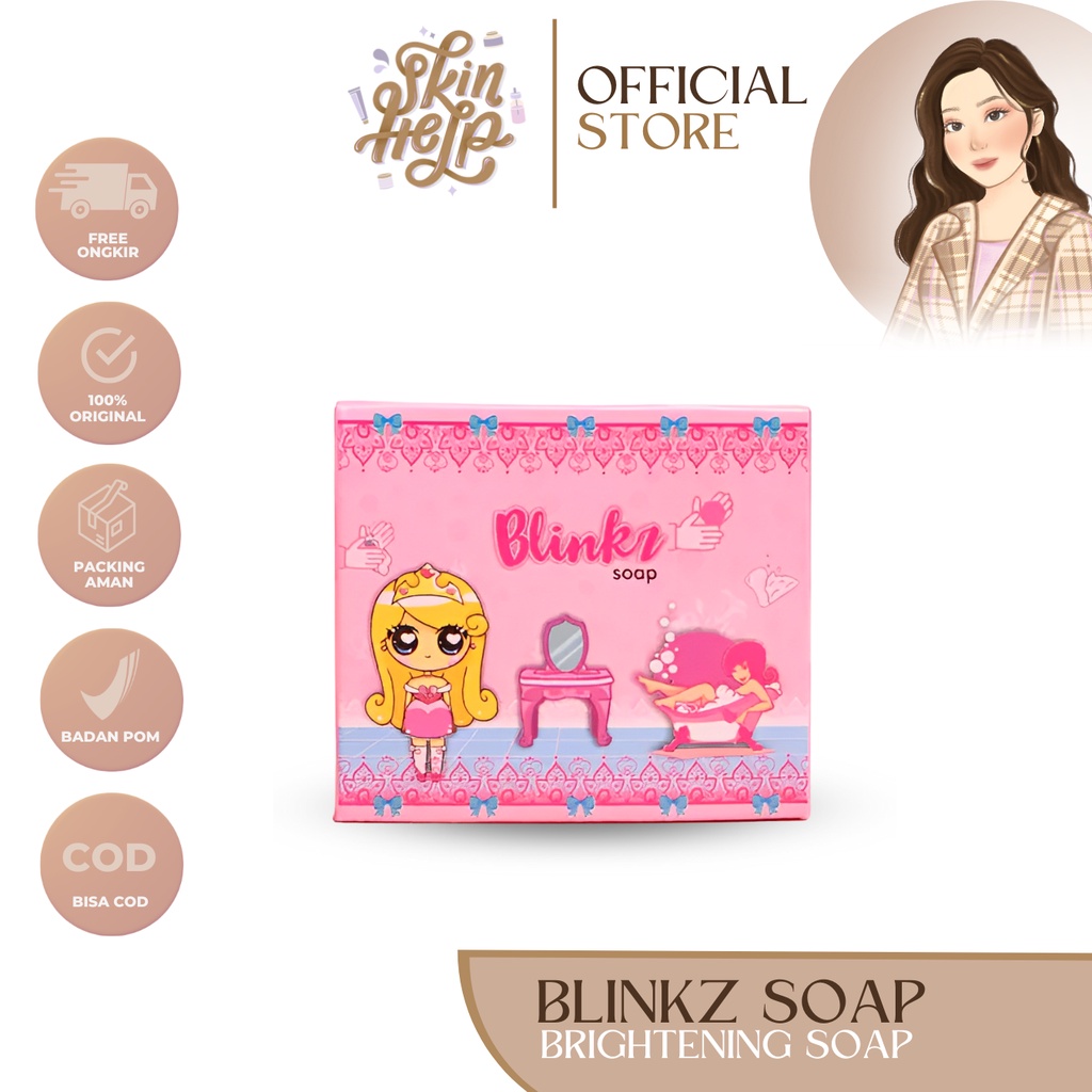 Blinkz Soap Sabun Whitening BPOM
