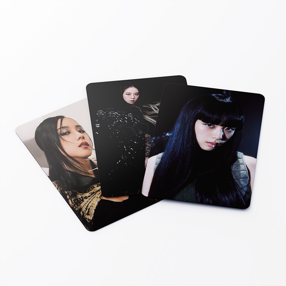 555pcs JISOO CRYSTA Album Lomo Card Kpop Photocards Postcards Series In Stock New Arrival LY