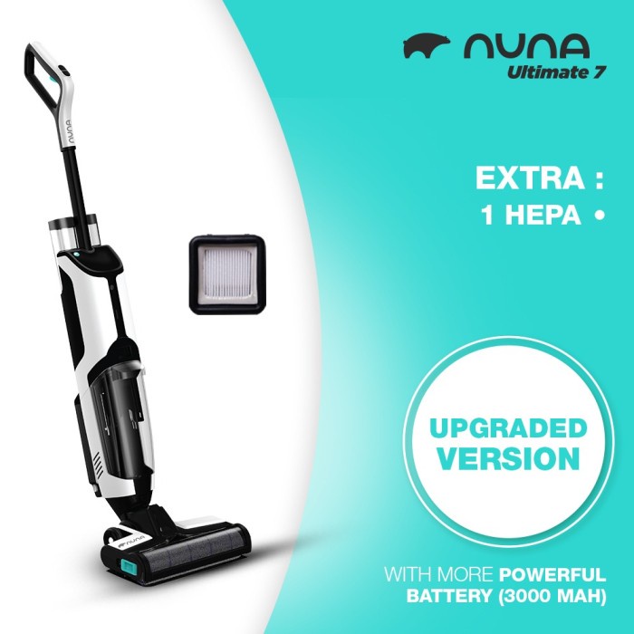 NUNA Ultimate 7 Cordless Wet Dry Sterilisation Vacuum Cleaner