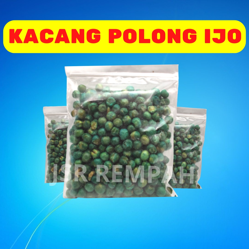 

Jsr Rempah Kacang Polong Ijo/Kacang Polong Hijau Gurih Renyah 120 Gram