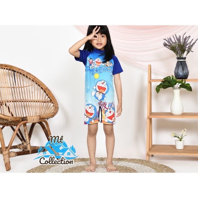 Baju Renang anak Doraemon Terbaru