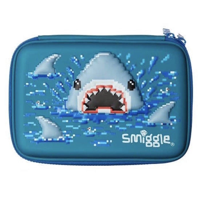 

SMIGGLE PENCIL CASE HARDTOP BEYOND SHARK KOTAK PENSIL SMIGGLE SHARK