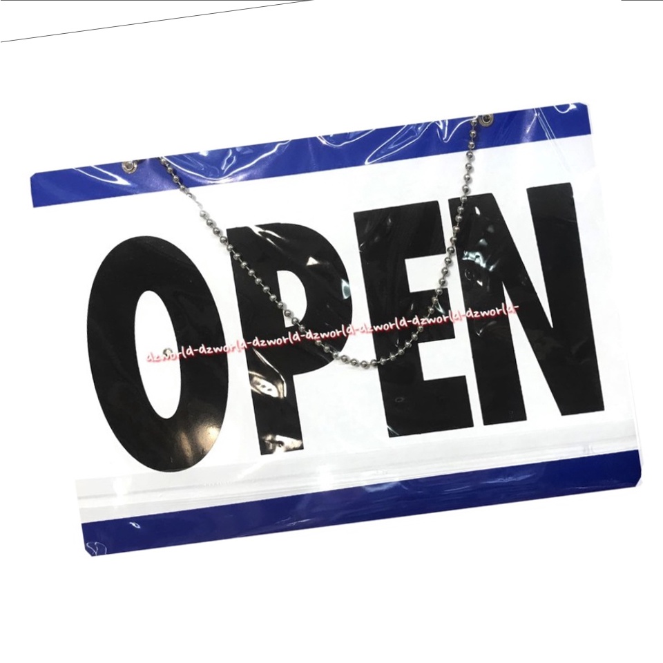 Open Gantungan Pintu Open Seng Label Open Store Buka Lebel Sign Board Opened Cocok Untuk Kios Toko Outlet