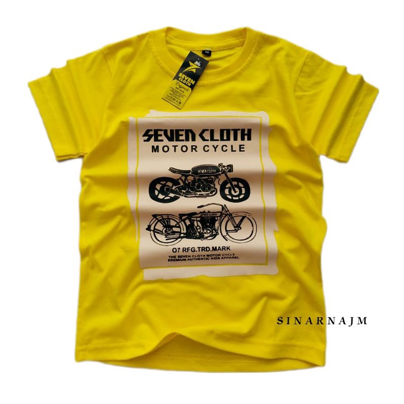 Kaos Distro  Anak Sevencloth Motif terbaru