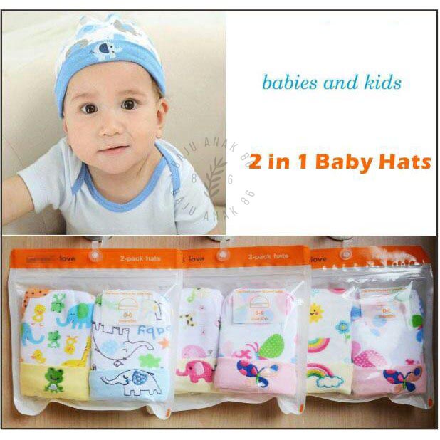 Baby Hat C'Love 2in1 Boy &amp; Girl - 022.4460