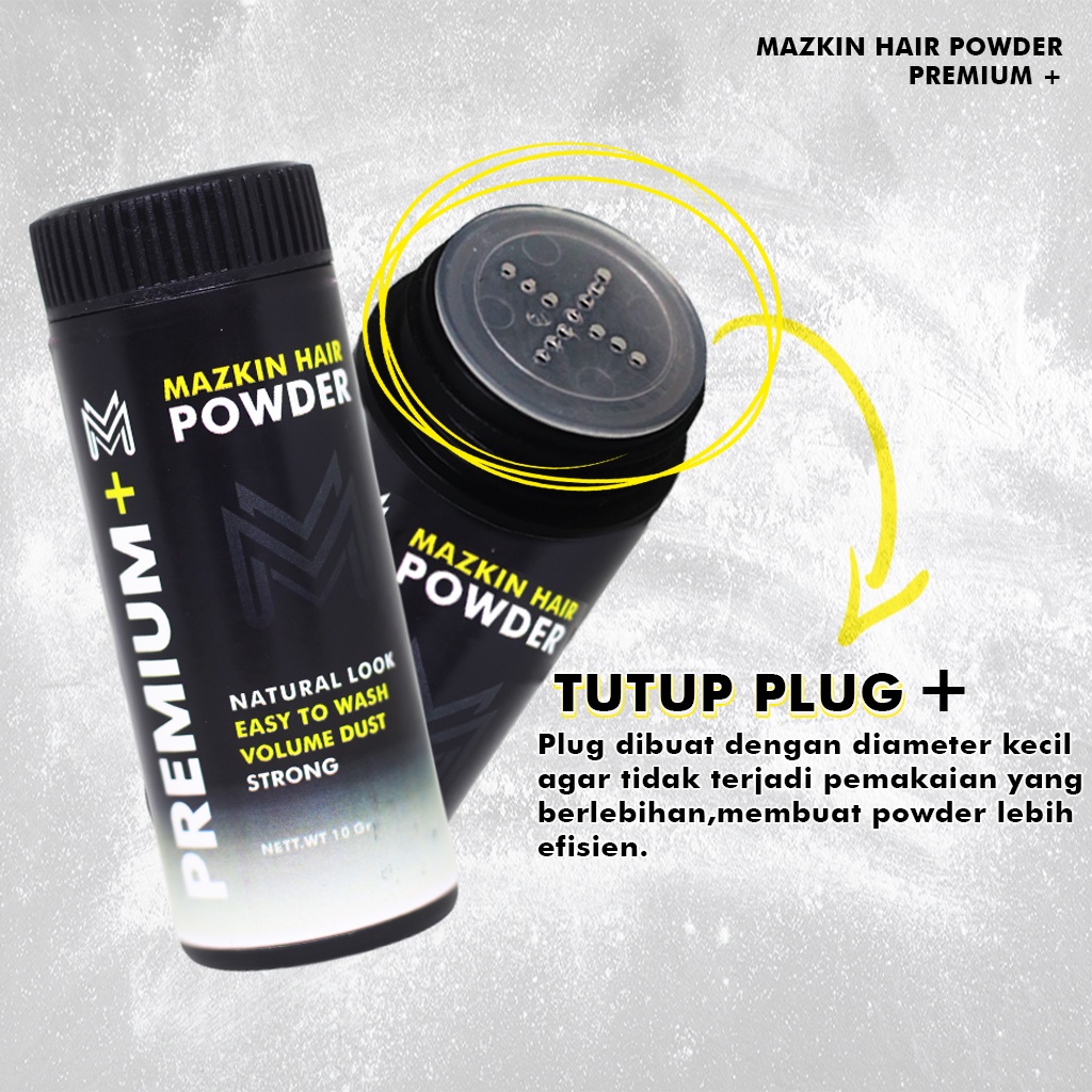HAIR POWDER PREMIUM PLUS | MAZKIN HAIR POWDER | VOLUME DUST| Hair styling powder