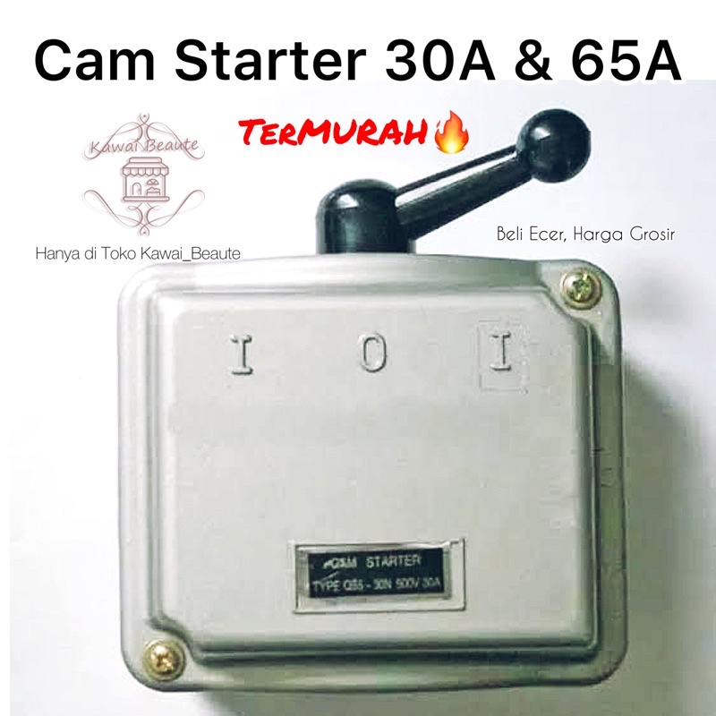 NewPallas Cam Stater handle 30A &amp; 63 Ampere Ohm saklar