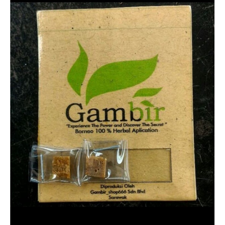 Kepingan Gambir Serawak Malaysia Original Asli